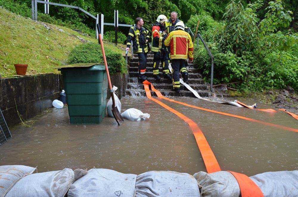 Hochwasser Echaztal Juni 2013