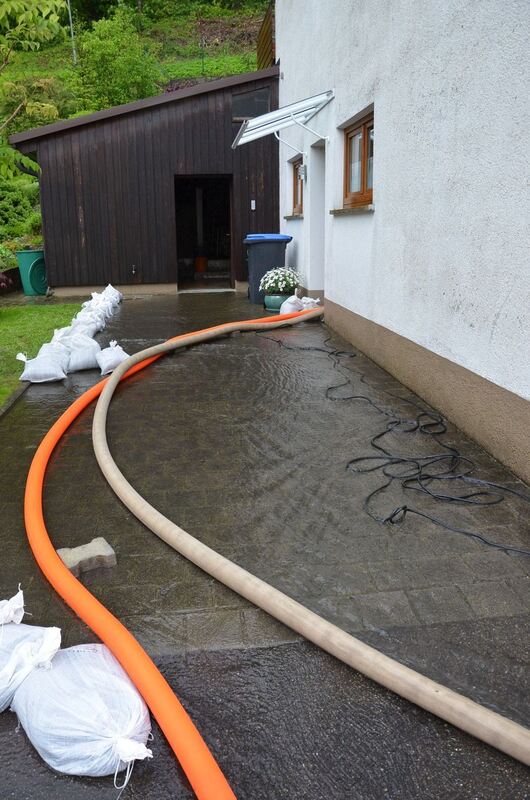 Hochwasser Echaztal Juni 2013