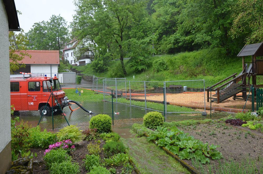 Hochwasser Echaztal Juni 2013