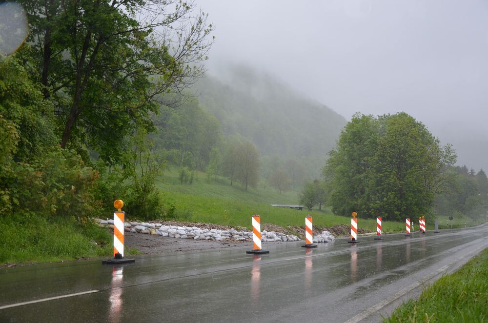 Hochwasser Echaztal Juni 2013