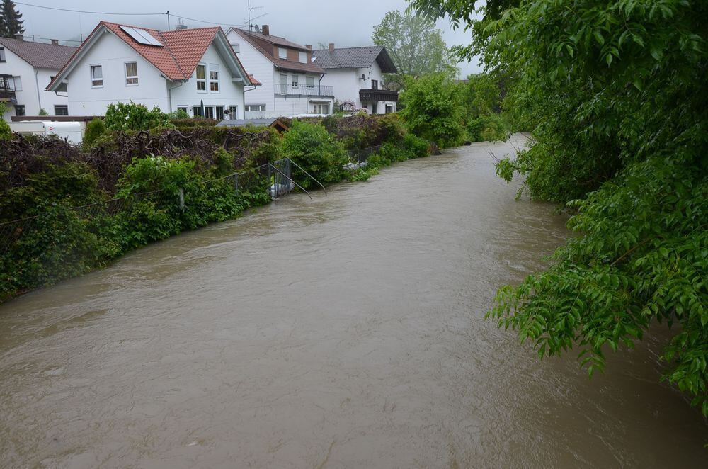 Hochwasser Echaztal Juni 2013