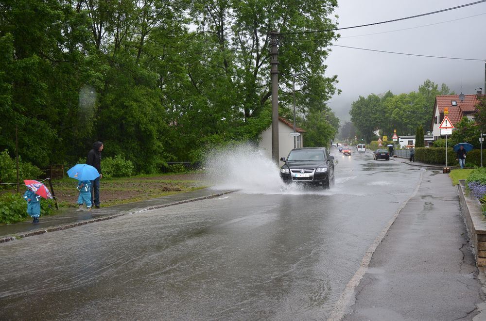 Hochwasser Echaztal Juni 2013