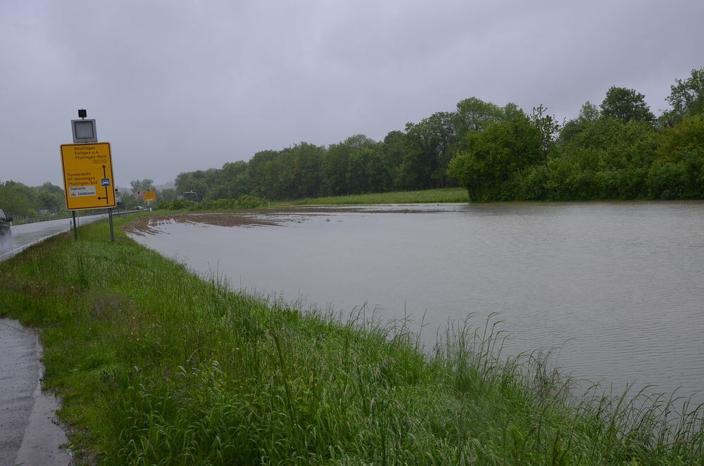 Hochwasser Echaztal Juni 2013