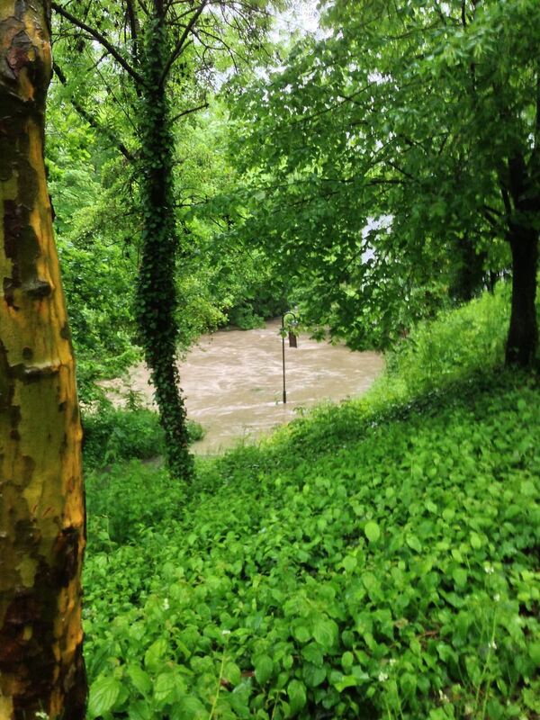 Hochwasser in Reutlingen