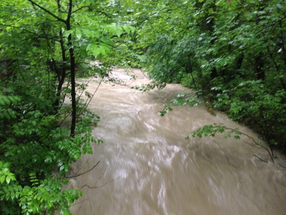 Hochwasser in Reutlingen