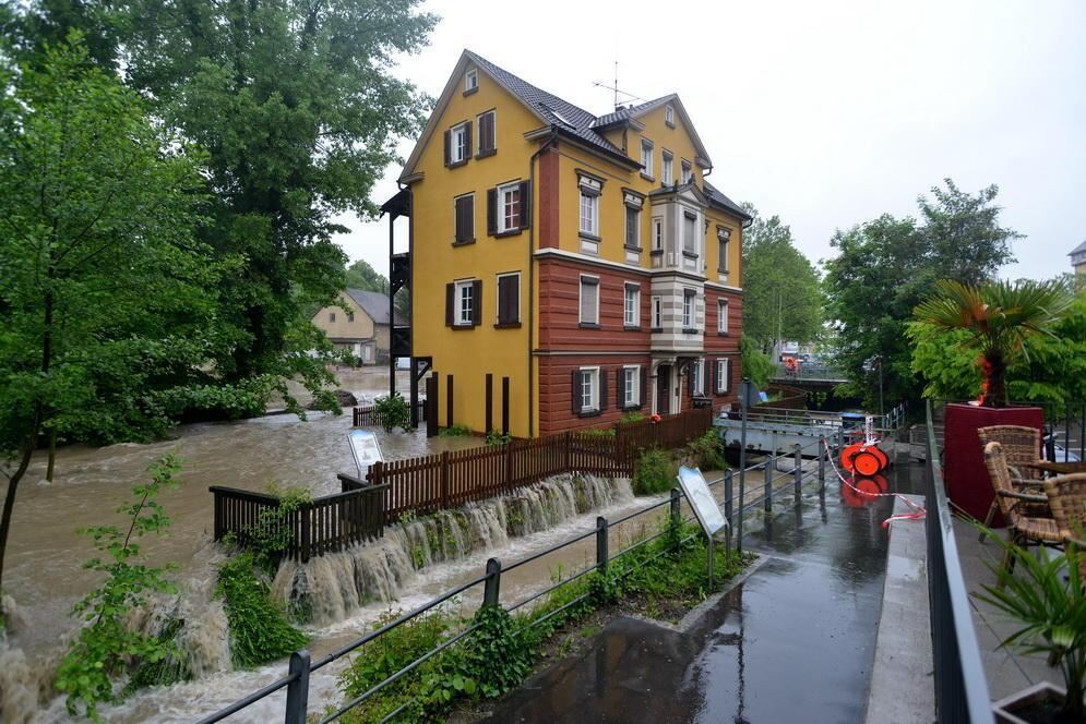 Hochwasser in der Region