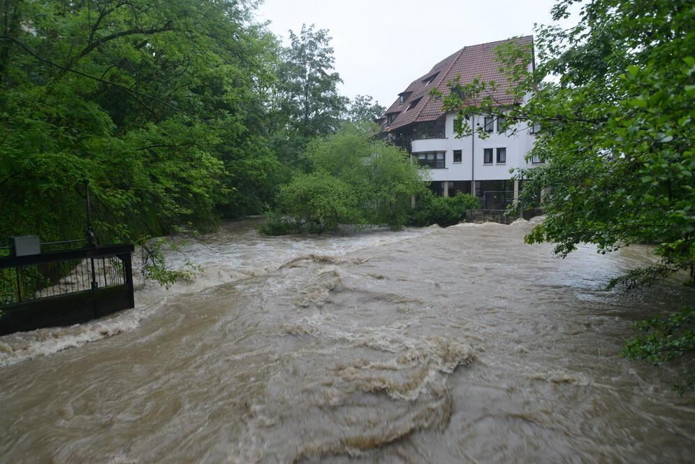 Hochwasser in der Region