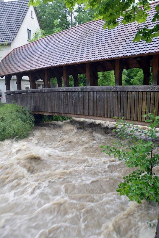 Hochwasser in der Region