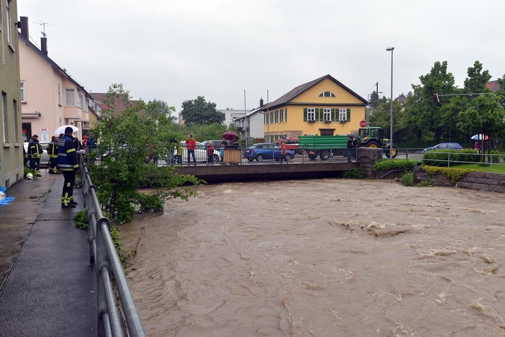 Hochwasser in der Region