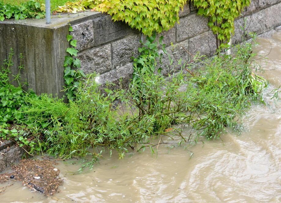 Hochwasser in der Region