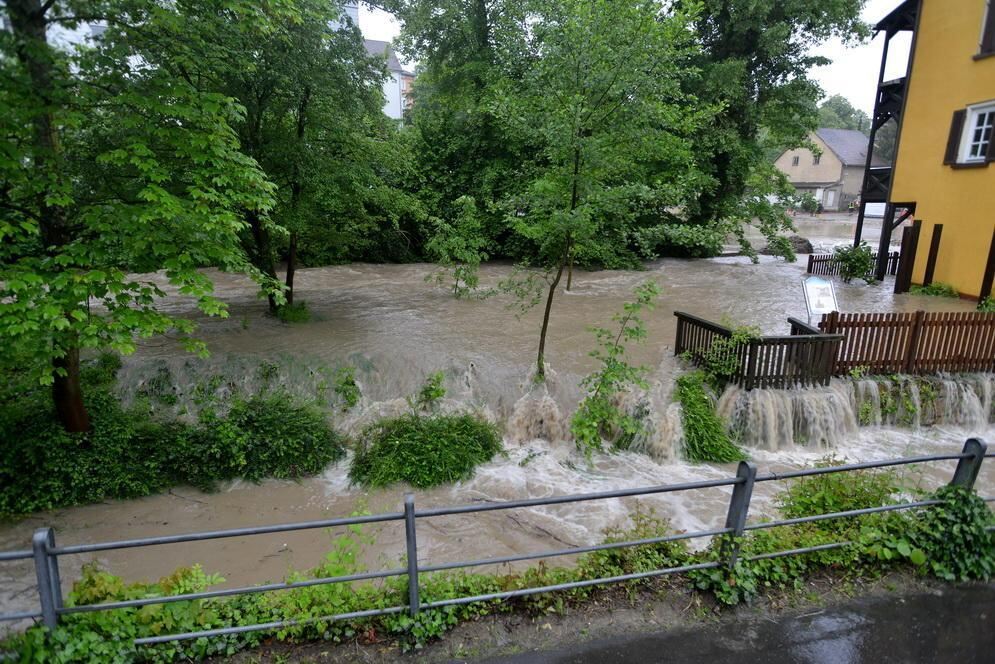 Hochwasser in der Region