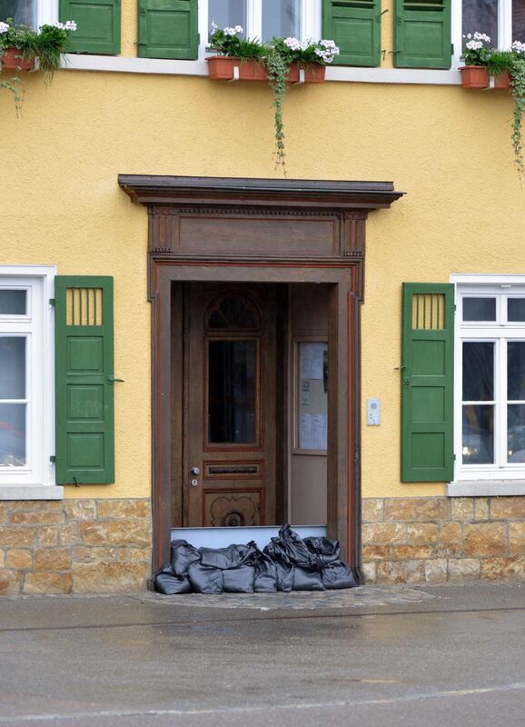Hochwasser in der Region