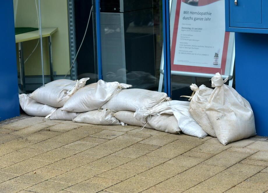 Hochwasser in der Region