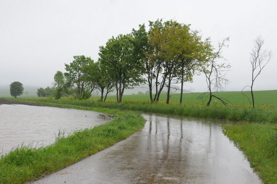 Hochwasser im Laucherttal Juni 2013