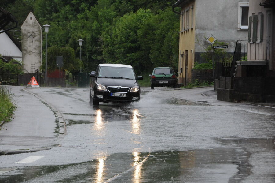 Hochwasser im Laucherttal Juni 2013