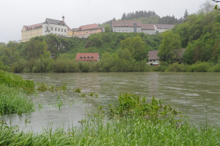 Hochwasser im Laucherttal Juni 2013