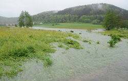 Hochwasser im Laucherttal Juni 2013