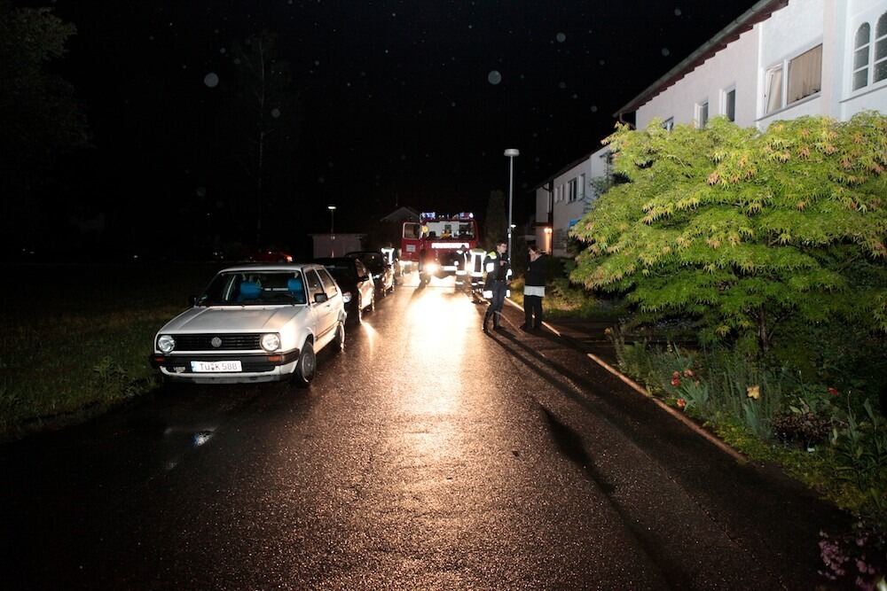 Hochwasser in Gomaringen Juni 2013