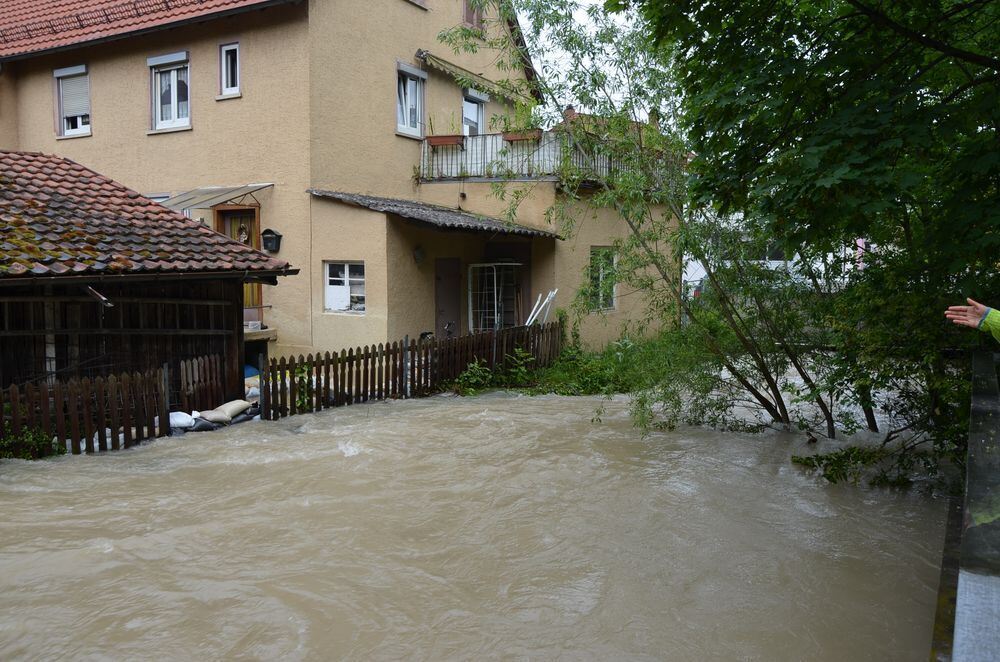 Hochwasser im Echaztal