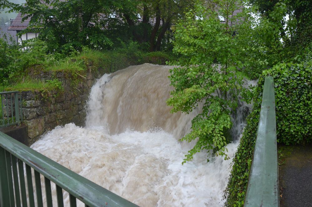 Hochwasser im Echaztal