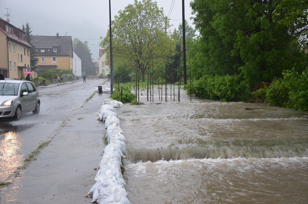 Hochwasser im Echaztal