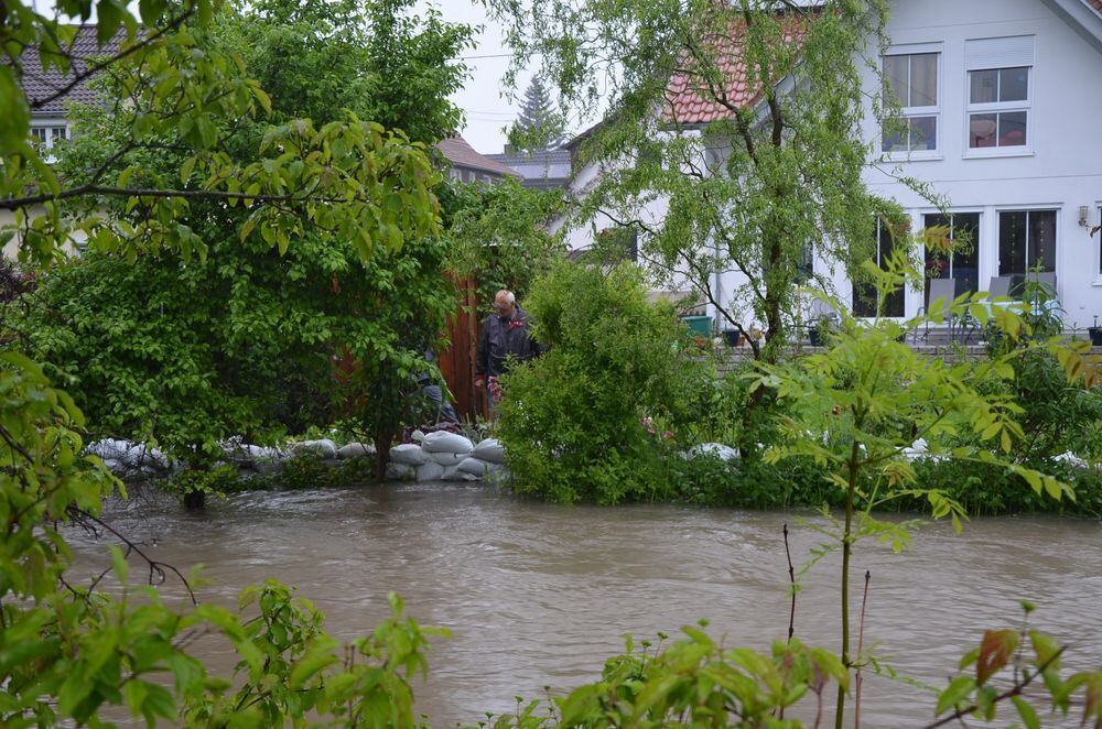 Hochwasser im Echaztal