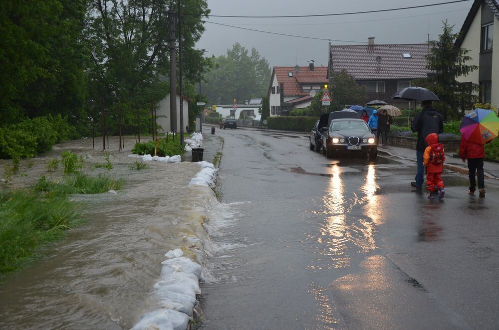 Hochwasser im Echaztal
