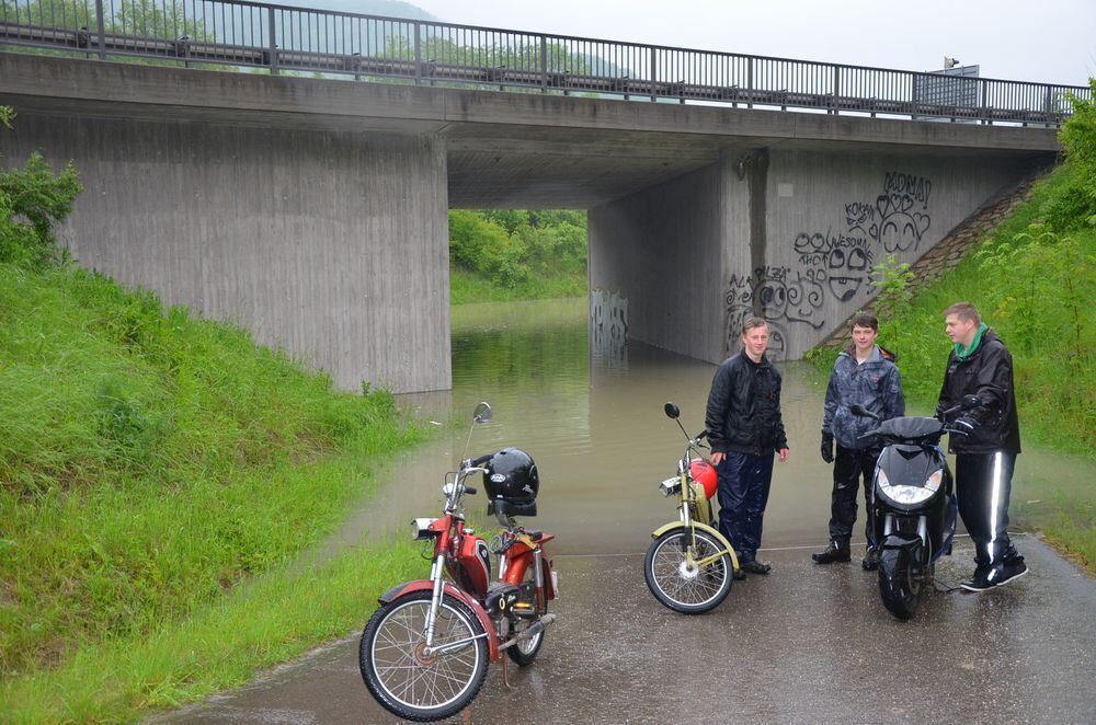 Hochwasser im Echaztal