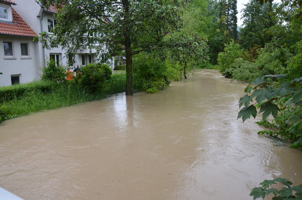Hochwasser im Echaztal