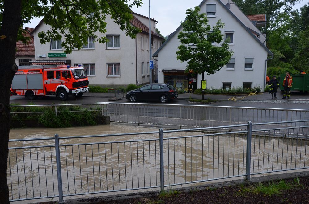 Hochwasser im Echaztal