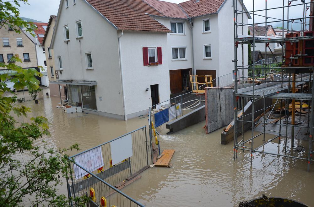 Hochwasser im Echaztal