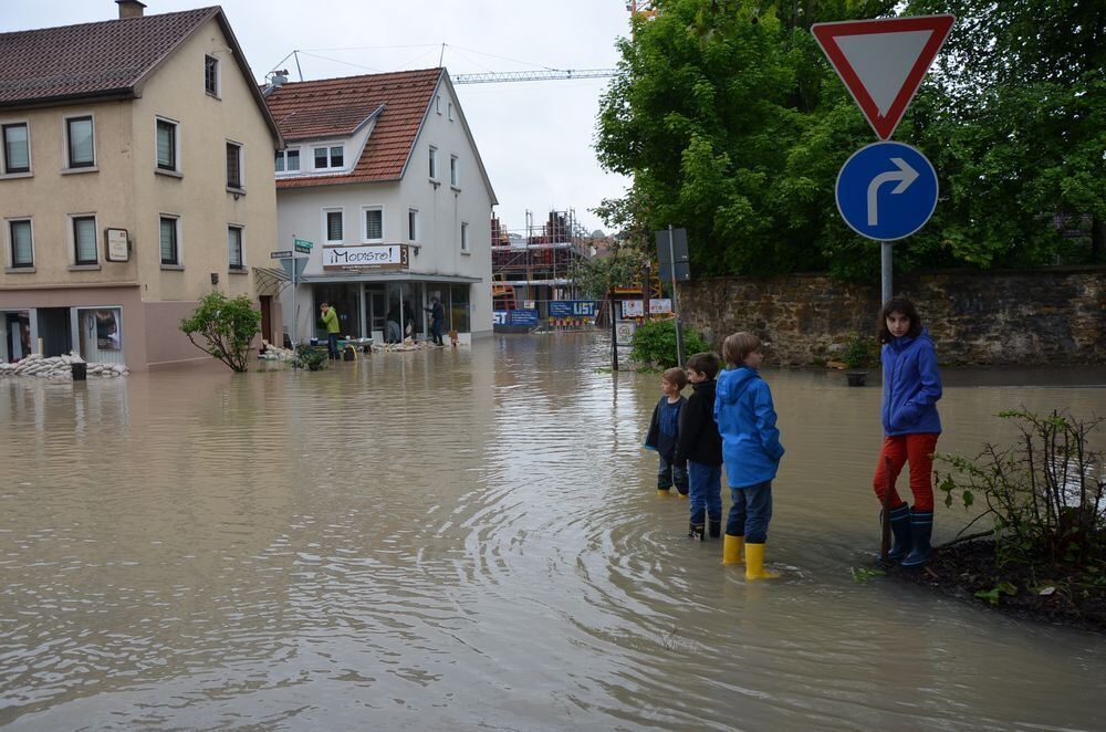 Hochwasser im Echaztal