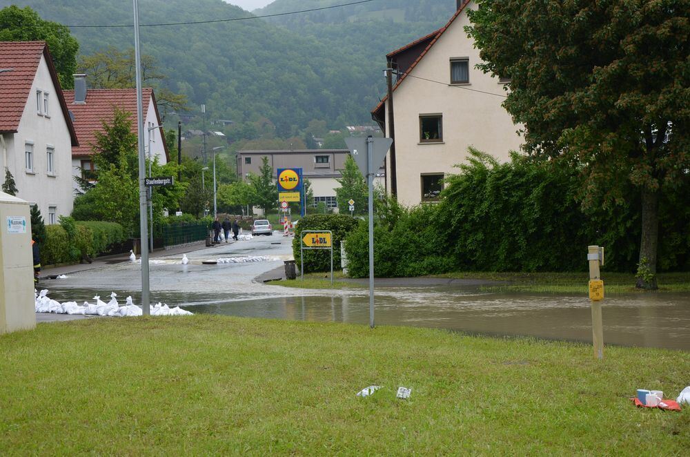 Hochwasser im Echaztal