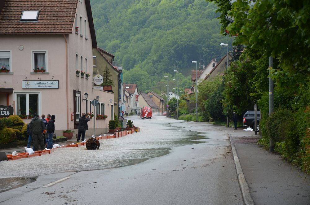 Hochwasser im Echaztal