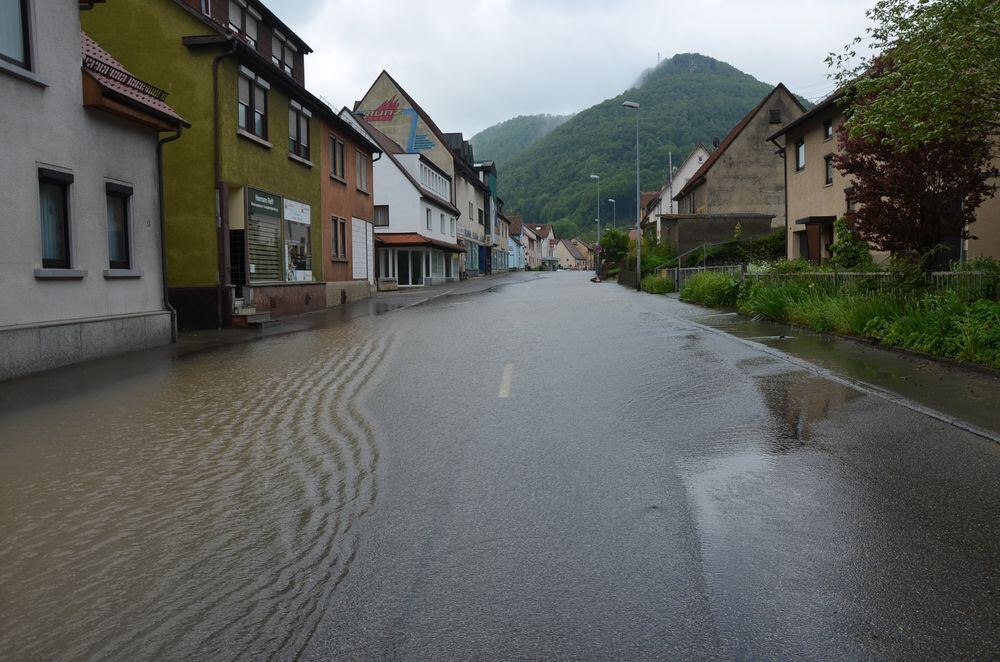 Hochwasser im Echaztal