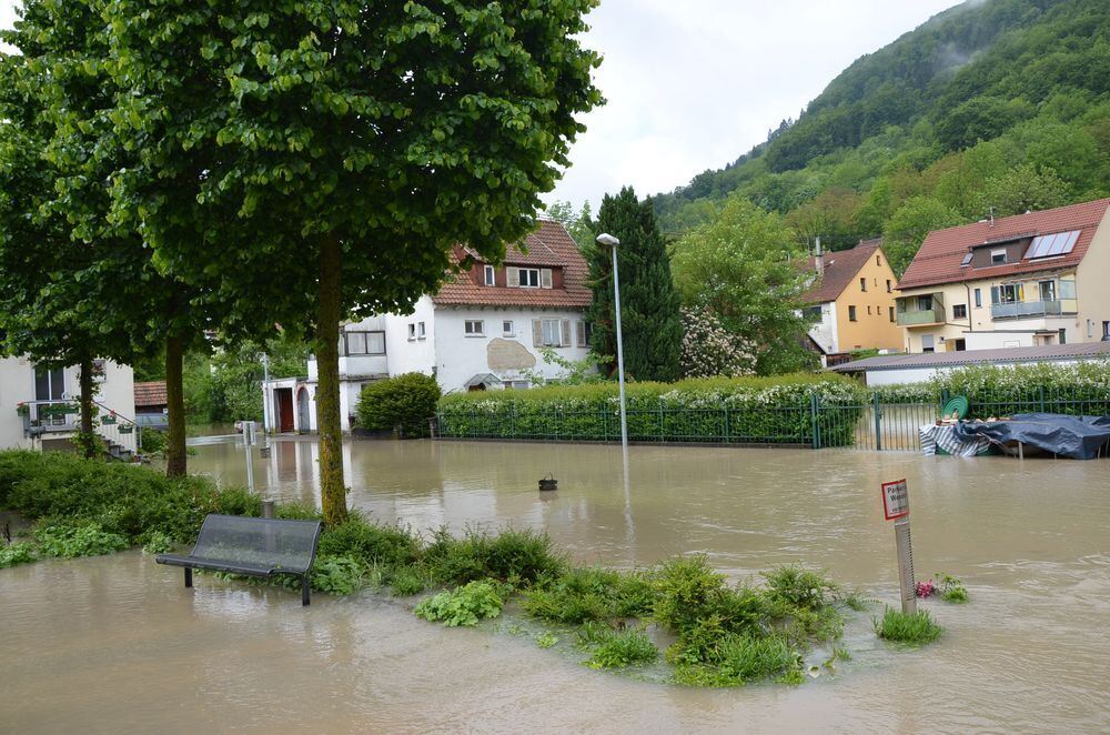Hochwasser im Echaztal