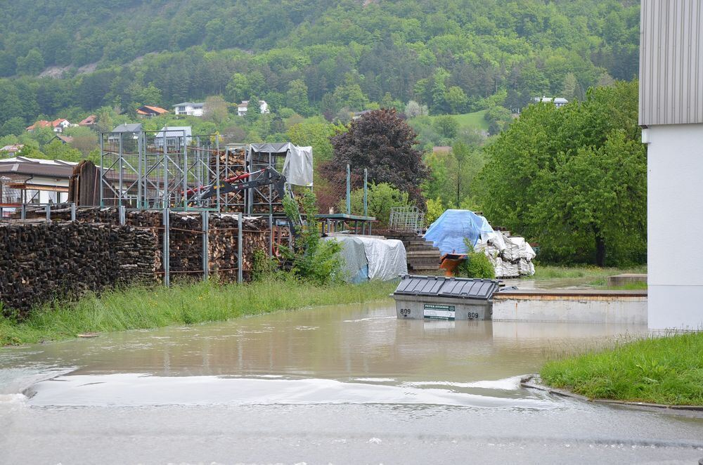 Hochwasser im Echaztal
