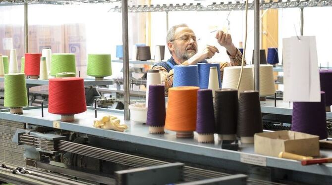 Textilproduktion in Holzelfingen: Bei disana wird von A bis Z noch alles im Betrieb selbst oder in Lohnunternehmen im näheren Um