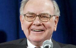 Warren Buffet isst mit jedem, wenn er nur genug dafür zahlt. Foto: Kathy Willens