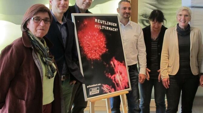 Organisatoren und Unterstützer der Kulturnacht (von links): Agnete Bauer-Ratzel, Oliver Adam, Dr. Werner Ströbele, Angelo Bauso,