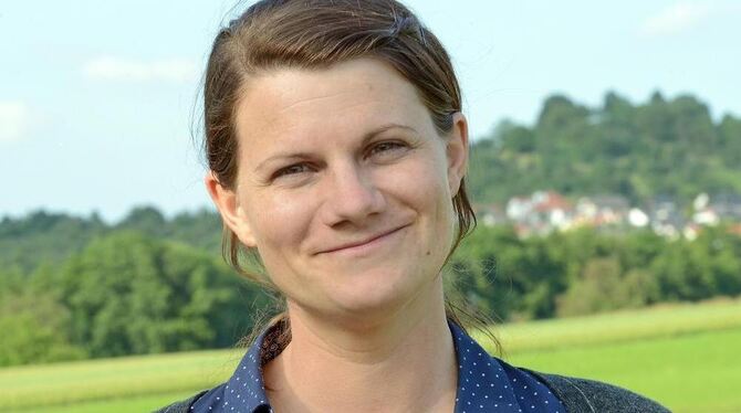 Annette Bauer möchte Bürgermeisterin in Grafenberg werden. Momentan ist sie Geschäftsführerin des Verwaltungsverbands von Dußlin