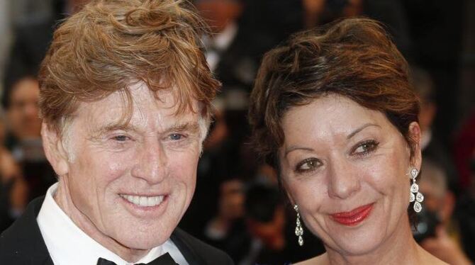 Robert Redford und seine Frau Sibylle Szaggars waren 2013 in Cannes zugegen. Foto: G. Horcajuelo