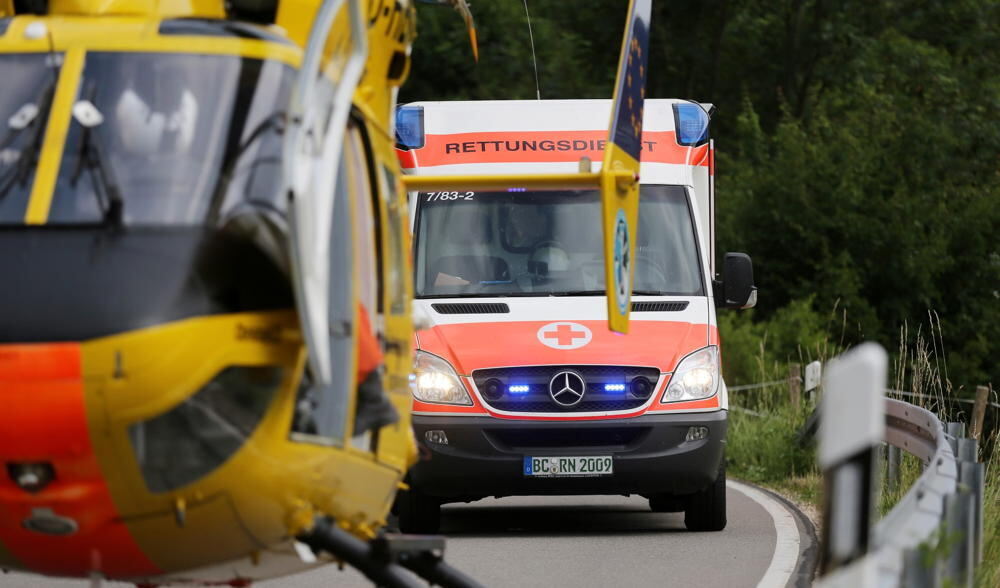 Motorradunfall bei Gossenzugen