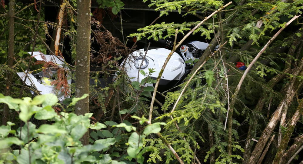 Motorradunfall bei Gossenzugen