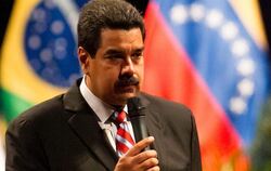 Venezuelas linker Staatschef Nicolás Maduro bleibt bei seiner Einladung an Snowden. Foto: Miguel Gutierrez