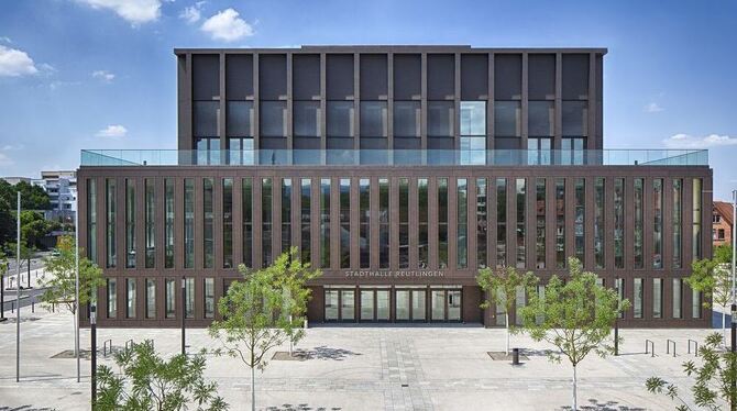 Die neue Reutlinger Stadthalle. FOTO: RALPH KOCH