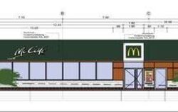 So in etwa könnte der neue McDonald’s an der Stuttgarterstraße aussehen. Das einstöckige Gebäude ist für einige Gemeinderäte Ver