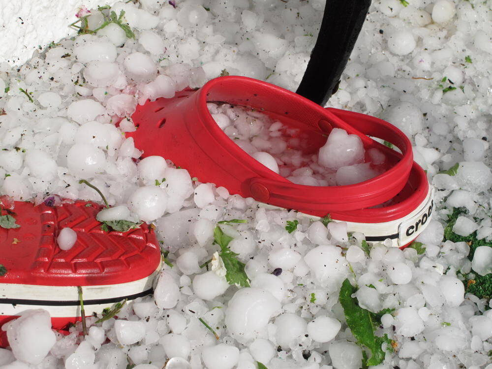 Unwetter in Reutlingen