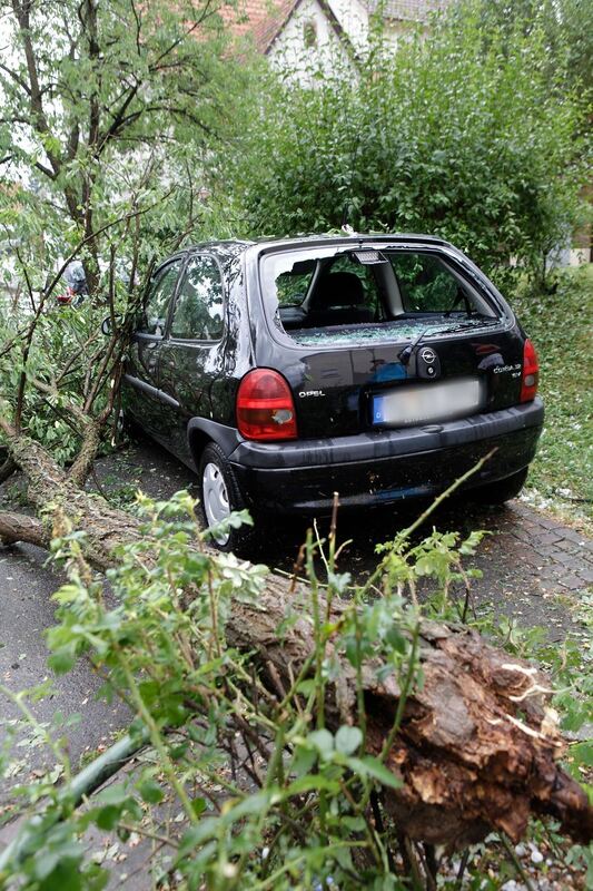 Unwetter Reutlingen