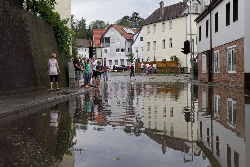 Unwetter Reutlingen